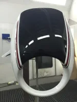 Harley Davidson – Redressage réservoir & peinture déco 3 tons (15)