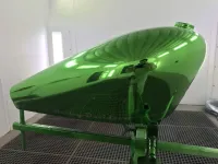 Harley – Chrome vert & lettrage déco (12)