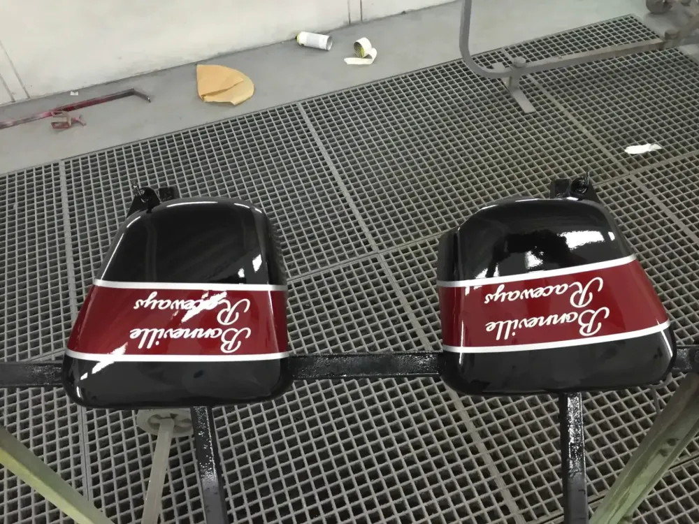 Triumph Bonneville – Déco Café Racer mate (7)