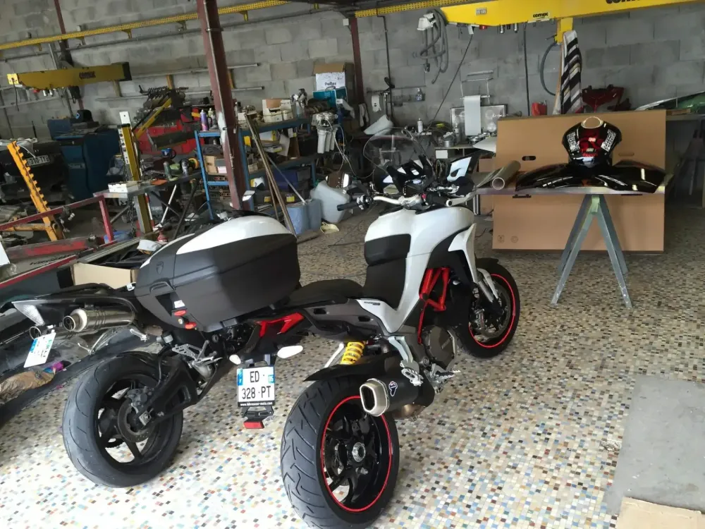 Ducati Multistrada – Peinture & hydrographie (Nantes 44) (9)