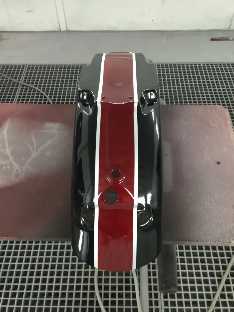 Triumph Bonneville – Déco Café Racer mate (8)