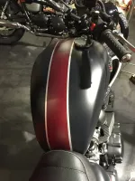 Triumph Bonneville – Déco Café Racer mate (13)