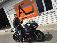 Buell « Bretagne » – Peinture aérographie, vernis mat (Nantes 44) (1)