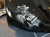 Buell « Bretagne » – Peinture aérographie, vernis mat (Nantes 44) (2)