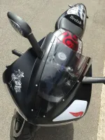 Buell « Bretagne » – Peinture aérographie, vernis mat (Nantes 44) (5)