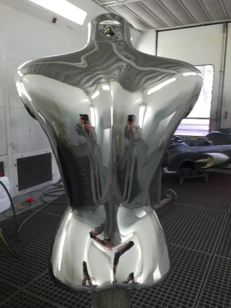 Buste femme – Chrome argent-9