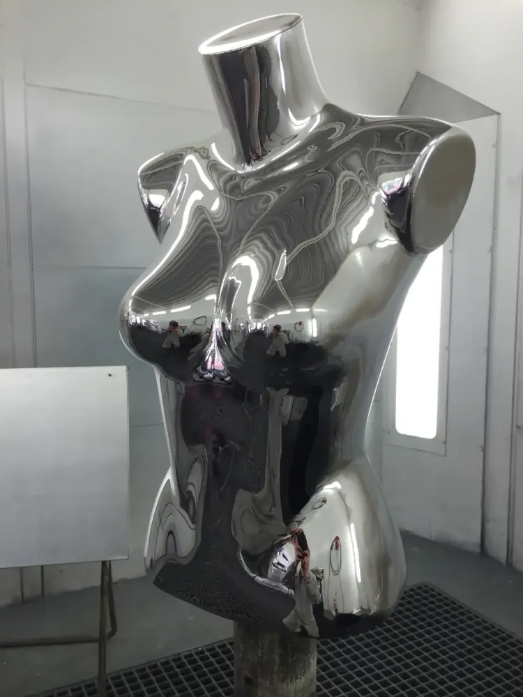 Buste femme – Chrome argent-1