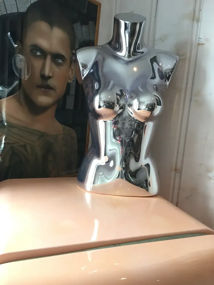 Buste femme – Chrome argent-5