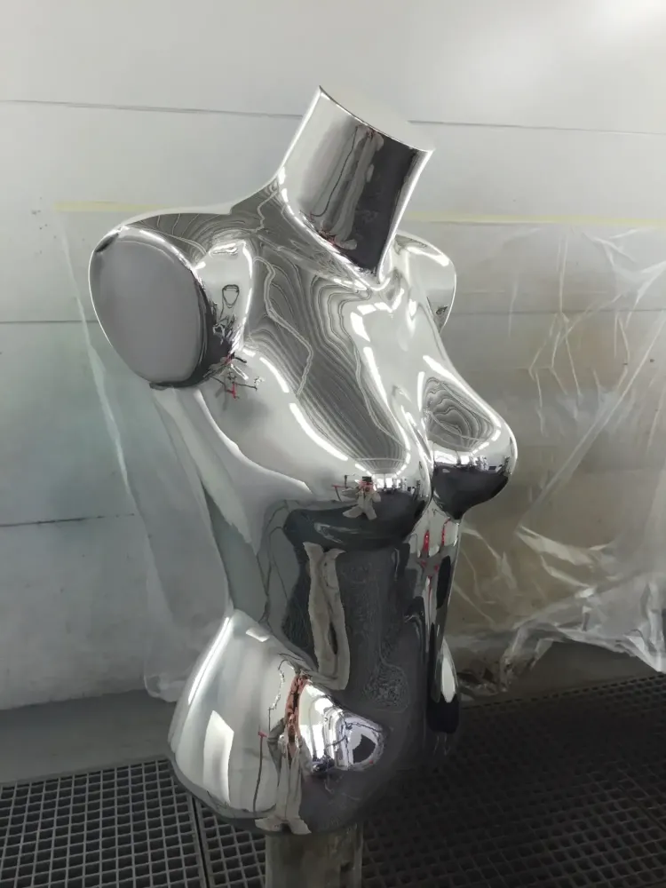 Buste femme – Chrome argent