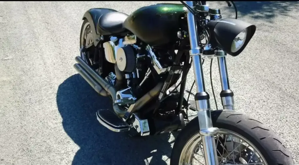 Harley – Flammes poudre caméléon, mat & brillant (3)