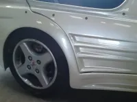 Peinture, réparation side-car (14)