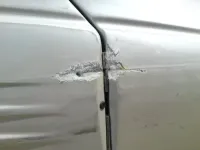 Peinture, réparation side-car (1)