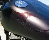 Harley – Flammes poudre caméléon, mat & brillant (13)