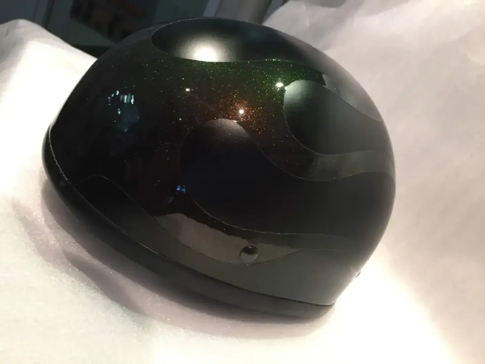 Harley – Flammes poudre caméléon, mat & brillant (14)