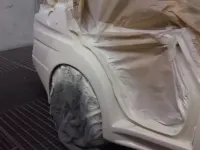 Peinture, réparation side-car (7)