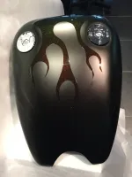 Harley – Flammes poudre caméléon, mat & brillant (18)