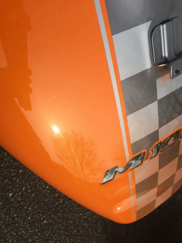 Suzuki Intruder Lamborghini – Peinture personnalisée (65)