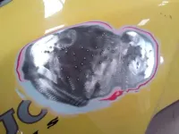 Réparation reservoir et peinture (7)