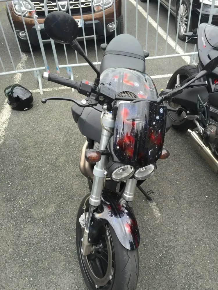 Buell – Peinture Galaxy (Nantes 44)