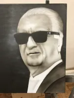 Toile Ferrari – Peinture aérographie (14)