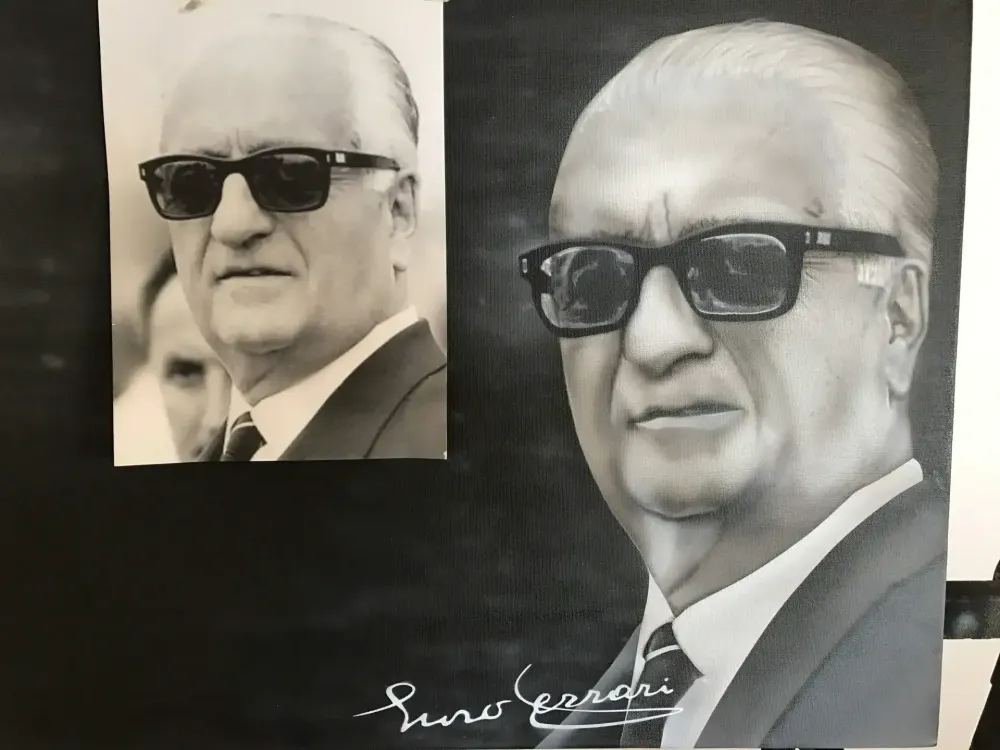 Toile Ferrari – Peinture aérographie (12)