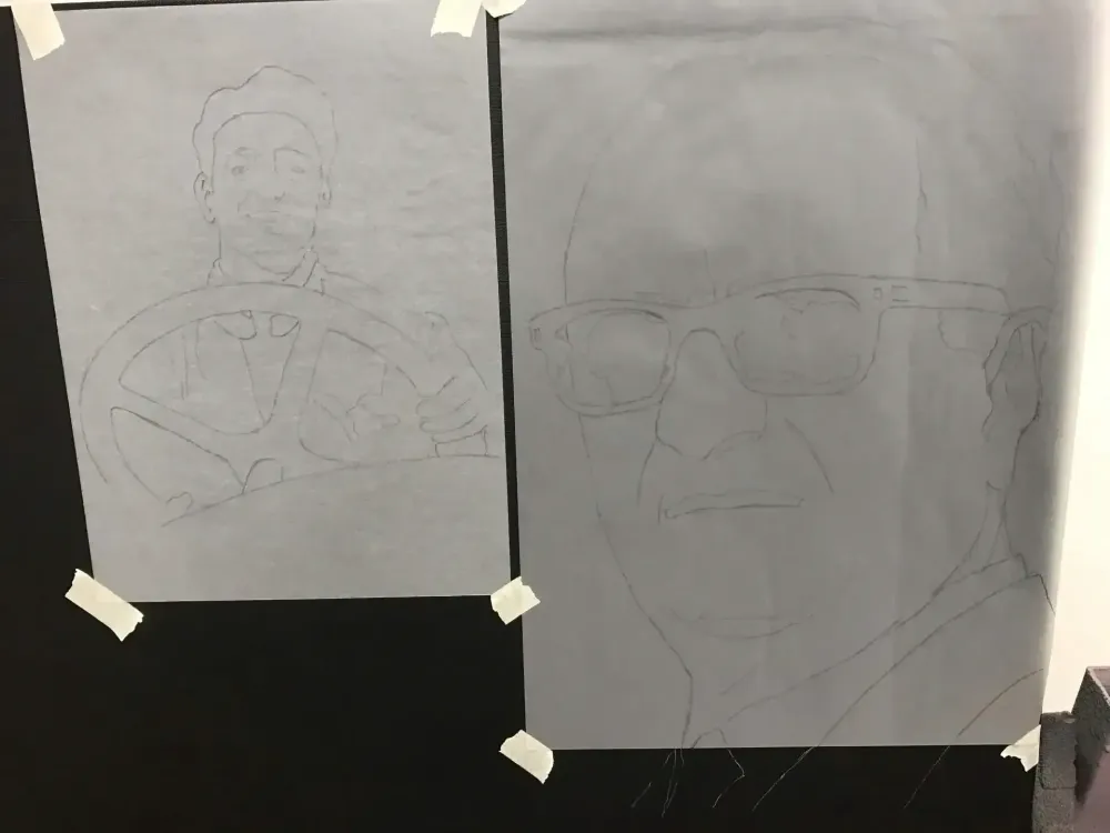 Toile Ferrari – Peinture aérographie (10)