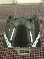 Harley V-Rod Muscle – Aérographie aigle & chaînes (18)