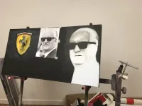 Toile Ferrari – Peinture aérographie (18)