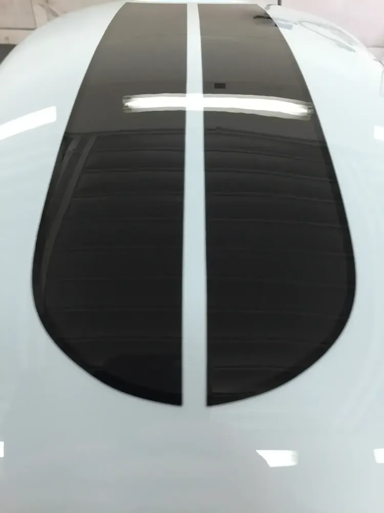 BMW Café Racer – Peinture réservoir, déco strip (Nantes 44) (10)