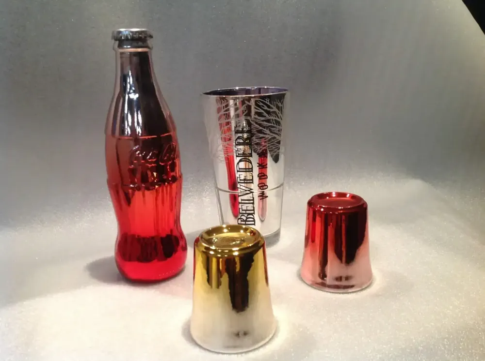 Peinture chrome sur verre