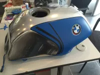 BMW Café Racer – Réservoir alu poly & déco (Nantes 44) (11)