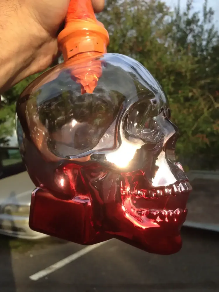 Peinture chrome sur verre-23