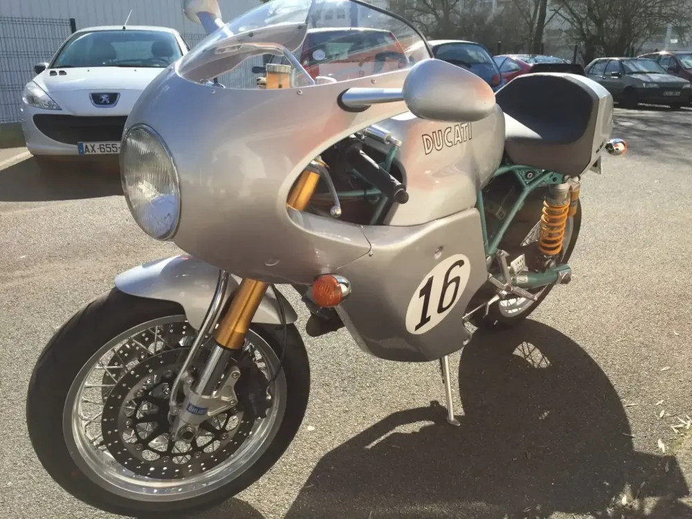 Ducati Paul Smart – Peinture Café Racer (Nantes 44) (2)