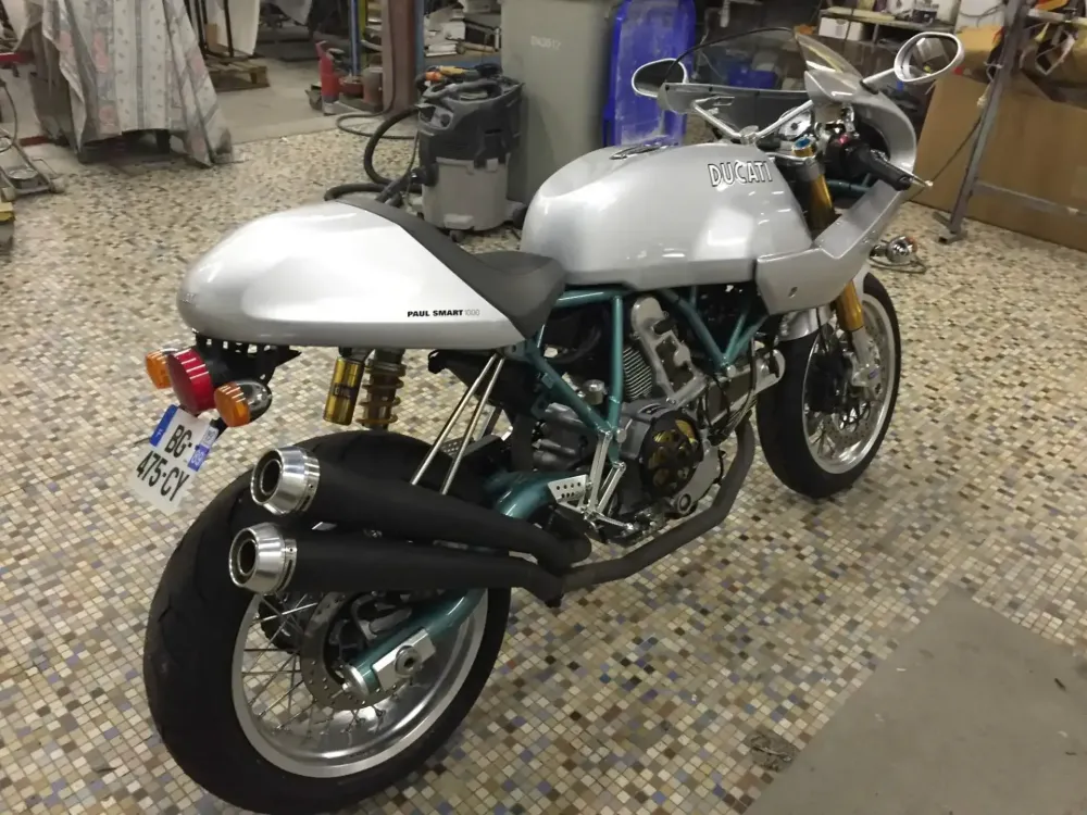 Ducati Paul Smart – Peinture Café Racer (Nantes 44) (3)