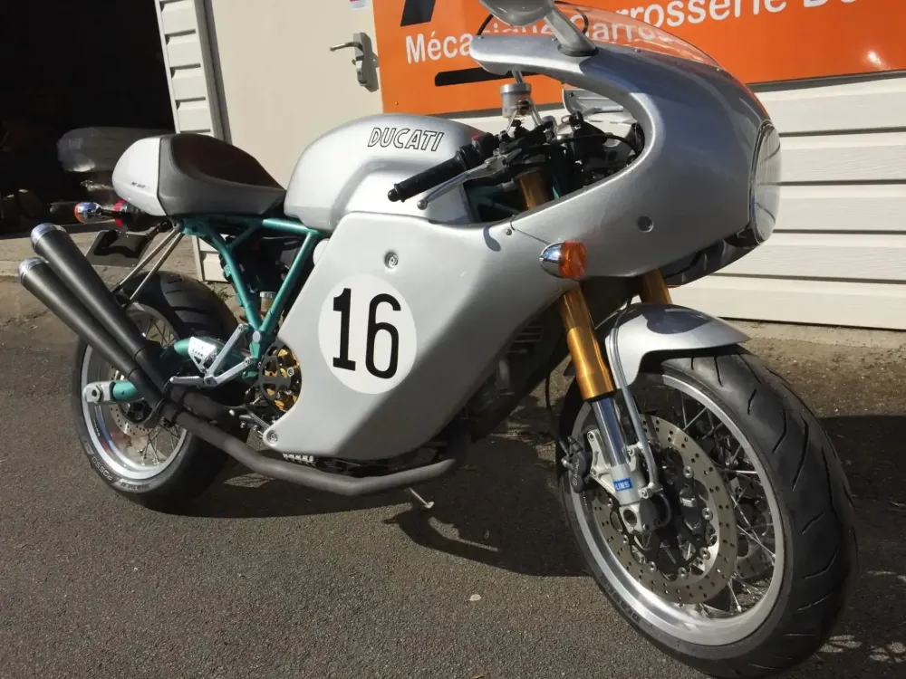 Ducati Paul Smart – Peinture Café Racer (Nantes 44) (5)