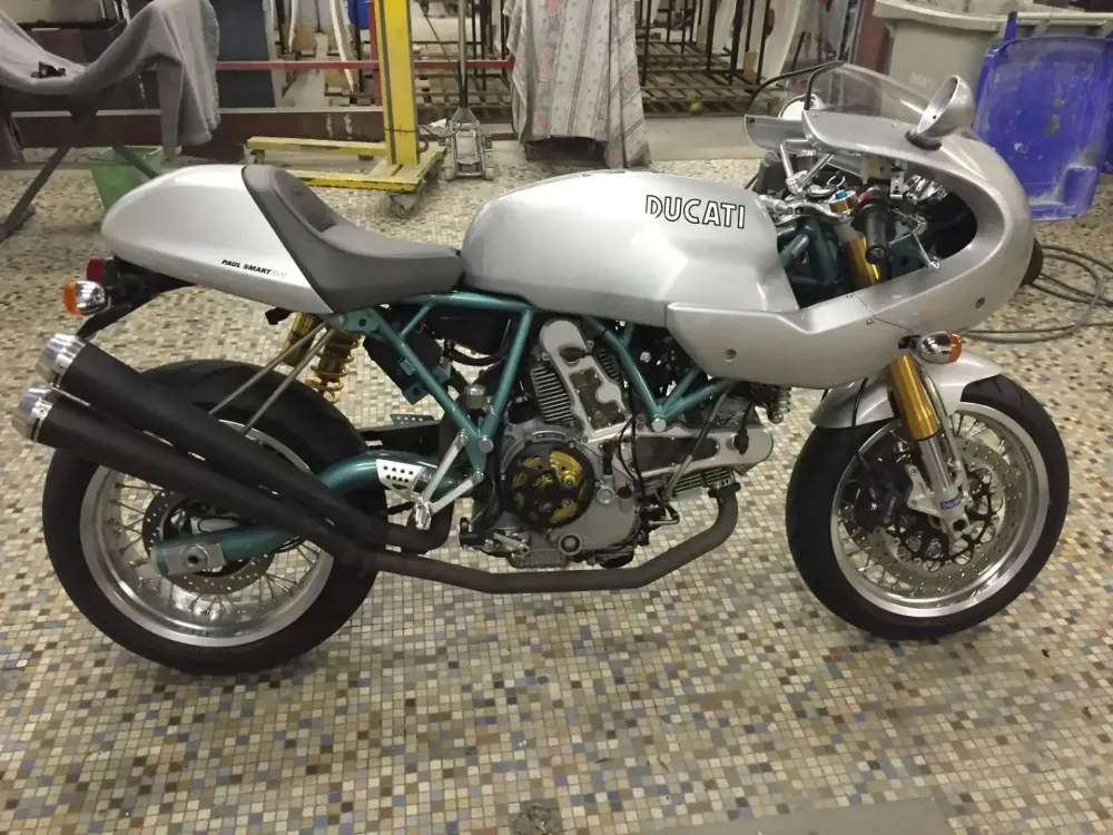 Ducati Paul Smart – Peinture Café Racer (Nantes 44) (8)