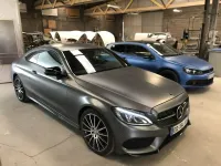 Coupé Mercedes C250 AMG – Peinture complète mate (12)