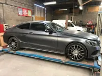 Coupé Mercedes C250 AMG – Peinture complète mate (16)