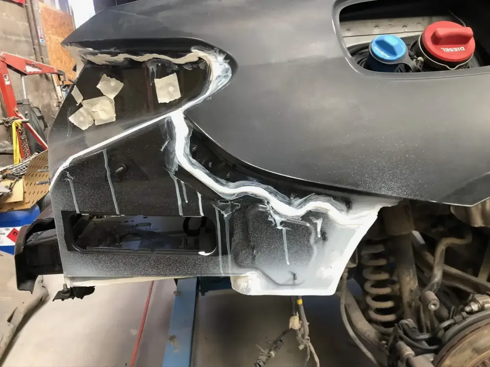 Coupé Mercedes C250 AMG – Peinture complète mate (23)