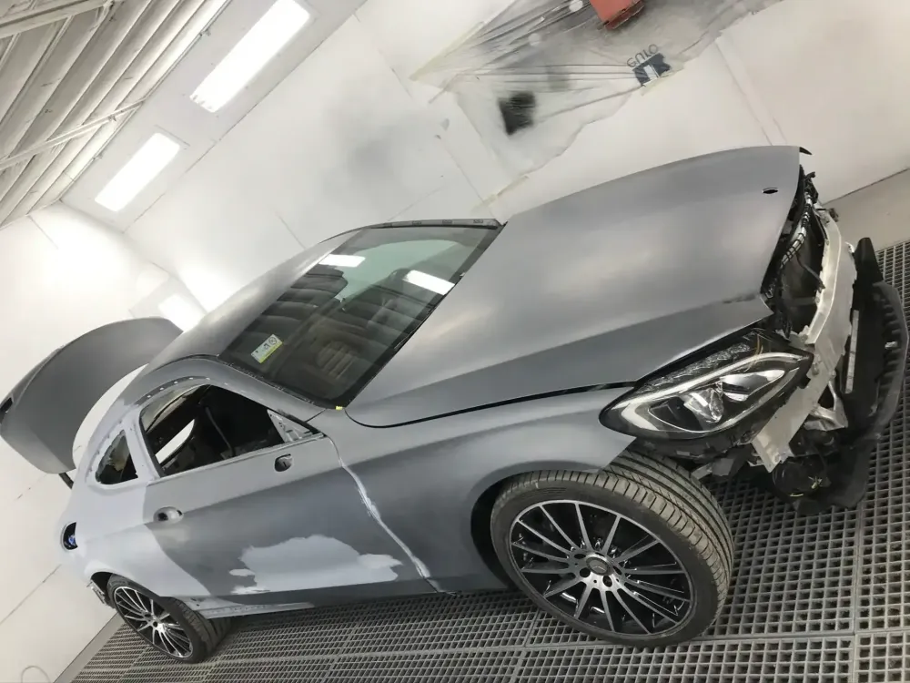 Coupé Mercedes C250 AMG – Peinture complète mate (27)