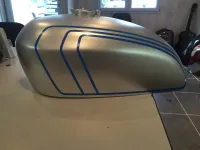 Honda Café Racer – Redressage réservoir & déco (7)