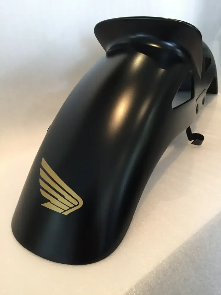 Honda Bol d’Or – Café Racer noir mat & or (2)