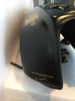 Honda Bol d’Or – Café Racer noir mat & or (10)