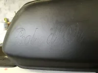 Honda Bol d’Or – Café Racer noir mat & or (14)