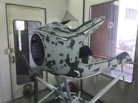 Honda Bol d’Or – Café Racer noir mat & or (16)