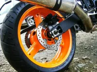 Triumph _speed four_ Peinture jantes