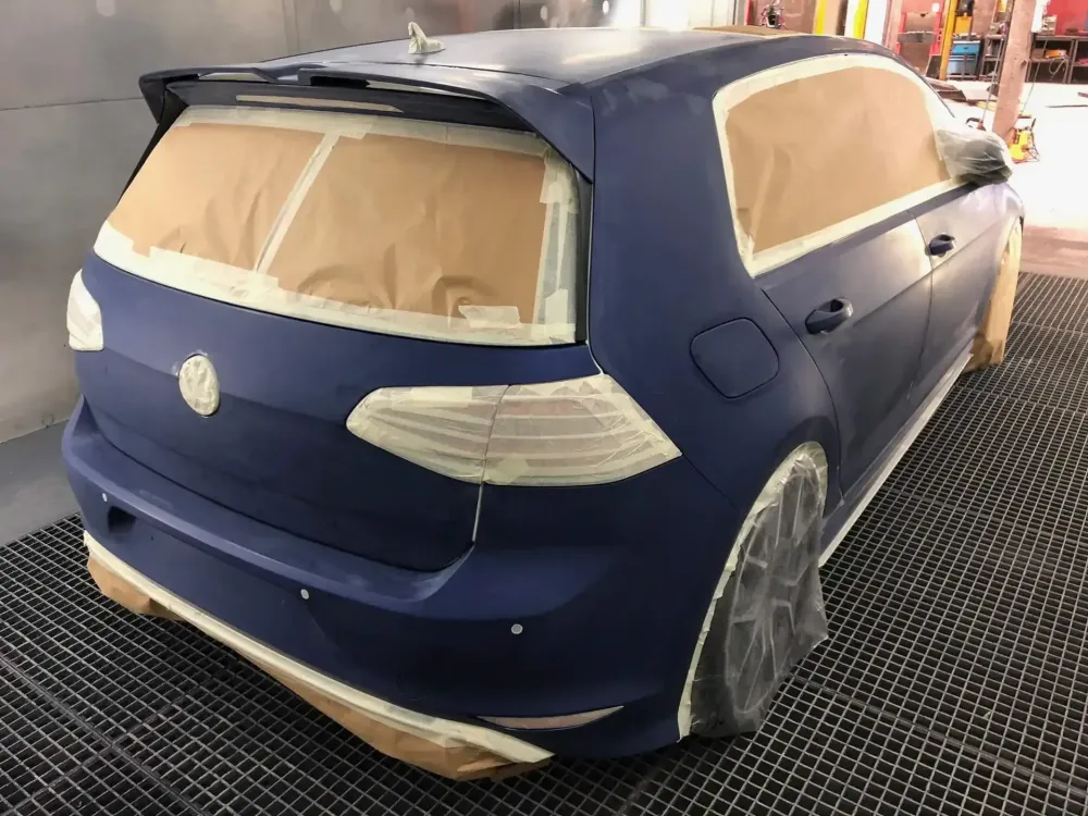 Golf VII R – Peinture complète suite vandalisme (16)