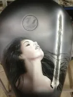 Harley Davidson 1200 Sport Low – Aérographie personnalisée (Nantes 44) (1)