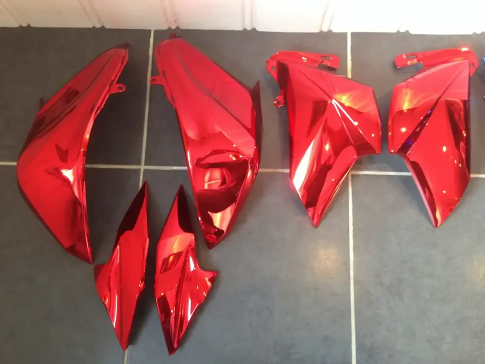 Kawasaki Z800 – Peinture chrome (Saint-Herblain 44)-5