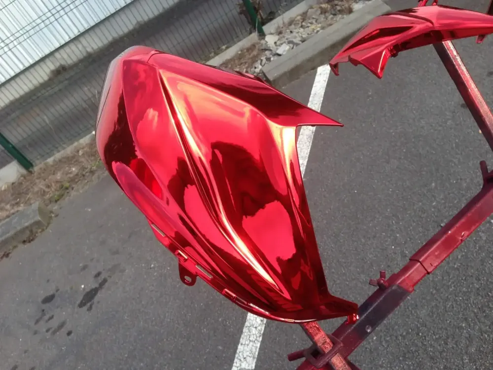 Kawasaki Z800 – Peinture chrome (Saint-Herblain 44)-6